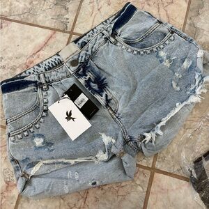 One Teaspoon Smiths Jean Shorts 30